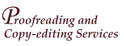 Editing and Proofreading Rates